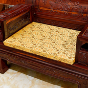 中式红木餐椅坐垫太师椅官帽，椅圈椅实木古典亚麻，沙发垫防滑可拆洗