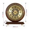 木质座钟大号欧式家用客厅时尚台式桌面钟表台钟复古中式