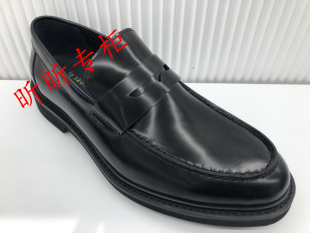 lesaunda莱尔斯丹，2023年春季一脚蹬乐福鞋，商务休闲男鞋4mm43302