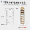 入户鞋架子家用进门口窄小简易家用省空间宿舍多层拐角落木质鞋柜