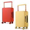 出口日本中置宽拉杆行李箱纯pc，高端商务tsa海关锁旅行箱20登机箱