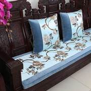 中式古典沙发坐垫刺绣坐垫抱枕红木椅垫加厚海绵座垫椅垫