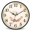静音挂钟客厅办公现代创意钟表圆形时钟简约卡通挂表时尚石英钟表