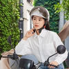3C认证电动车头盔女士通用安全帽摩托车骑行头盔大小可调