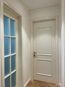 实木门原木门套装门室内门乳白色，法式实木烤漆门测量送货上门安装