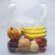 加厚白色背心袋定制塑料袋透明食品袋外卖袋方便袋马夹购物袋