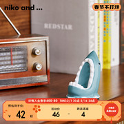 nikoand...手机支架，日系卡通可爱鲨鱼创意，礼物桌面摆件833341