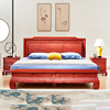 缅甸花梨木床红木家具实木，大床1.8米雕花主，卧床大果紫檀双人床