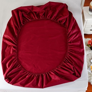 纯色床笠单件网红床垫套1.8m床罩1.2床1.5单人双人席梦思保护罩