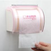 厕所卷纸筒卫生间手纸架强力吸盘，免打孔厕纸盒，创意浴室防水纸巾?