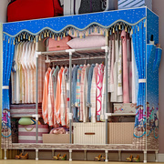 简易衣柜布艺钢架加粗加固布衣柜简约现代经济型组装衣橱收纳柜子