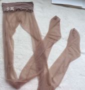 外贸单~3D全透明带脚型无缝无痕隐形丝滑丝袜夏季超薄防勾丝连裤