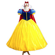 S-4XL码万圣节cosplay服装成人白雪公主裙舞台演出服