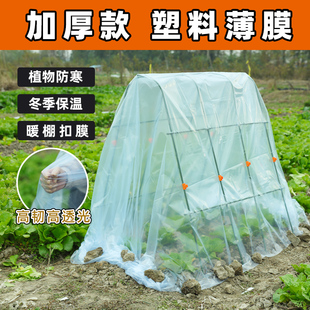 薄膜大棚塑料布透明农用防水植物加厚防寒户外菜地防冻蔬菜保温膜