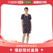香港直邮潮奢laurenralphlauren女士短袖罩衫，式圆领短款睡裙