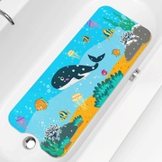 100*40加长浴缸垫 PVC浴室防滑垫 儿童卡通淋浴地垫 来图喷印