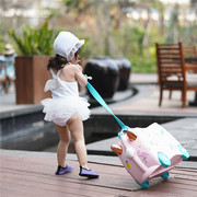 宝宝泳衣女童连体白色公主裙式韩版可爱小女孩泳装小童婴儿游泳衣