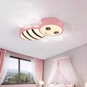 儿童房吸顶灯 led卧室灯男孩创意蜜蜂灯女孩卡通房间护眼灯具