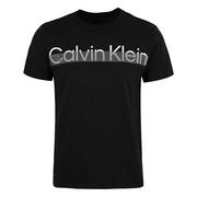 CALVIN KLEIN卡尔文克莱恩CK男士字母款圆领T恤时尚休闲短袖