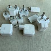 苹果5v1a2.1a2.4a二手充电器，插头10瓦，12w欧规英标国行插头