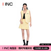 wmwm设计师品牌iinc23ss单开口袋，迷你工字褶半身裙女