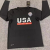 美国队USA世界杯男篮球运动透气速干训练高弹力热身长袖T恤男薄款