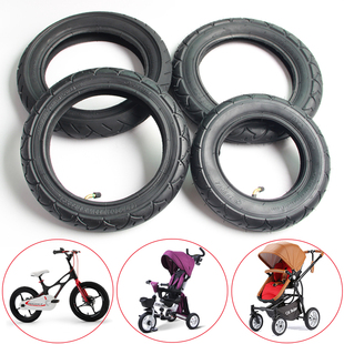 101214寸婴儿车轮胎内胎，充气bb脚踏车平衡车儿童手推车轮子配件