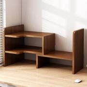 办公室桌面书架置物架收纳架，简易桌上多层伸缩架子家用书桌小书柜