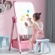 儿童画板宝宝写字白板磁性，双面教学家用小黑板，支架式涂色涂鸦可擦
