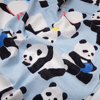 日本KOKKA双层纯棉纱布儿童婴儿服装柔软可爱床品手工面料大熊猫
