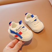 基诺浦秋季1一岁男宝宝学步鞋软底3-6到12个月婴儿鞋子春秋婴幼儿