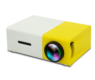 yg300微型迷你投影仪家用led便携式小型高清1080p家庭投影机
