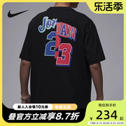 nike耐克男子短袖针织衫，jordan运动舒适简约纯色，t恤fq0359-010