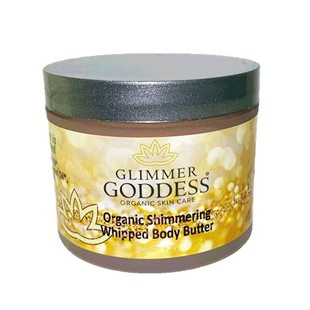 Glimmer Goddess 有机鞭打微光身体润肤霜 - 性感 2 级青铜身体闪