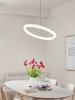 西班牙Vibia简约餐厅吊灯设计师艺术北欧别墅客厅卧室圆环LED灯具