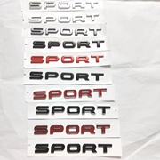 适用于路虎sport车标揽胜运动版，尾标发现运动后尾，箱字母黑色