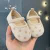 春秋婴儿宝宝学步鞋0-1岁软底，婴幼儿新生纯棉百天周岁布鞋不掉鞋