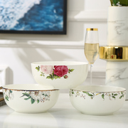 嘉兰7英寸面碗骨瓷碗陶瓷碗套装，大号日式拉面，碗沙拉碗创意大汤碗
