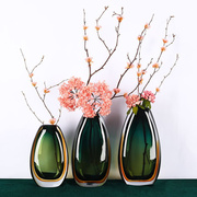 简约现代花瓶摆件样板房软装家居饰品客厅，创意工艺品花器