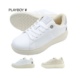 日本直邮轻量设计花花公子女式青少年运动鞋厚底鞋体积鞋底 PLAYB