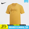 nike耐克洛杉矶湖人队nikenba，男子篮球纯棉，短袖t恤fj0572-725