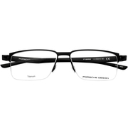 保时捷眼镜框男PORSCHE DESIGN纯钛超轻半框P8352男士光学眼镜架