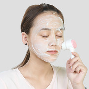洗脸刷双面头刷子软毛刷硅胶洗脸仪洗脸清洁毛孔刷子洁面