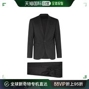 香港直邮潮奢 Dsquared2 二次方 男士 单排扣两件套西装 S74FT045