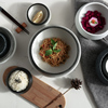 日式家用钵体碗简约米饭碗，深碗小汤碗沙拉小碗，餐厅商用锥形高脚碗