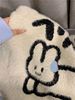 韩系甜美奶fufu卡通可爱小兔子套头毛衣女学生秋冬宽松百搭针织衫