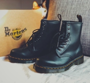 Dr.Martens 马丁靴1460 NAPPA经典软皮8孔男女黑短靴机车11822002