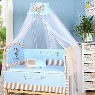 婴儿床实木无漆环保宝宝床童床摇床推床可摇可变书桌婴儿摇篮床