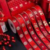 婚礼结婚用品红色丝带喜庆包装纸捆喜被打包带婚礼丝带绸带红绳