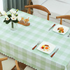 茶几餐桌布防水防油防烫pvc塑料免洗桌布，布艺北欧长方形台布桌垫